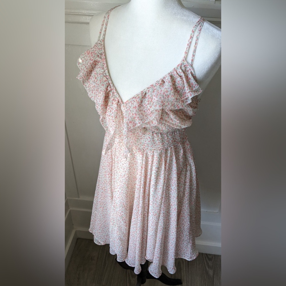 VINTAGE GUESS FLORAL DRESS - Picture 3 of 4